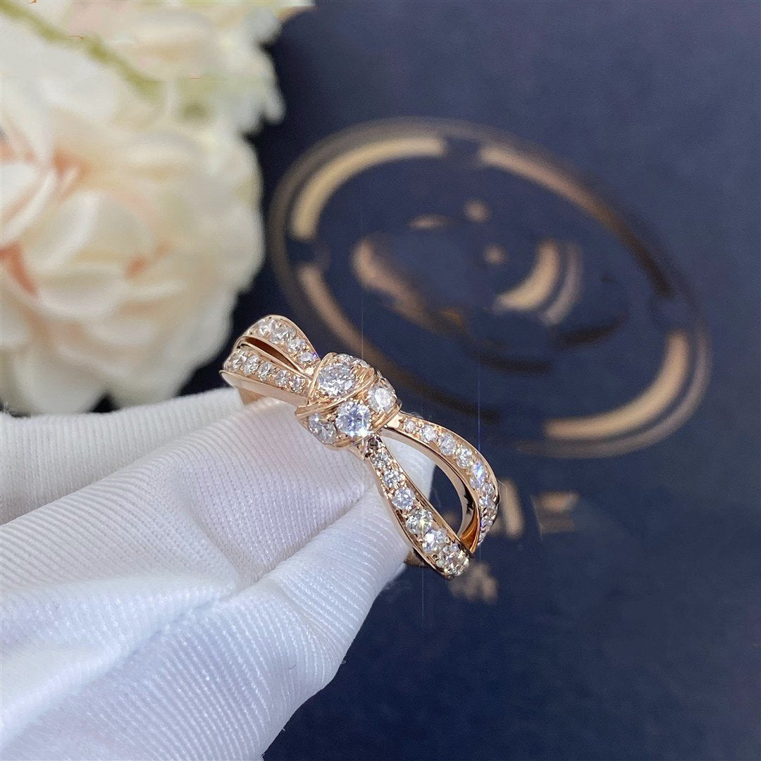 [Shinejoy]LIENS PINK GOLD DIAMOND RING