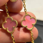 [⭐Shinejoy] CLOVER 5 MOTIFS  PINK MOP BRACELET COLLECTION