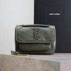 NIKI BABY 22 ユニフォーム グリーン ラムスキン ゴールドチェーン