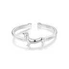 Bague ouverte pour adorable chien de compagnie