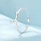 Bague ouverte pour adorable chien de compagnie