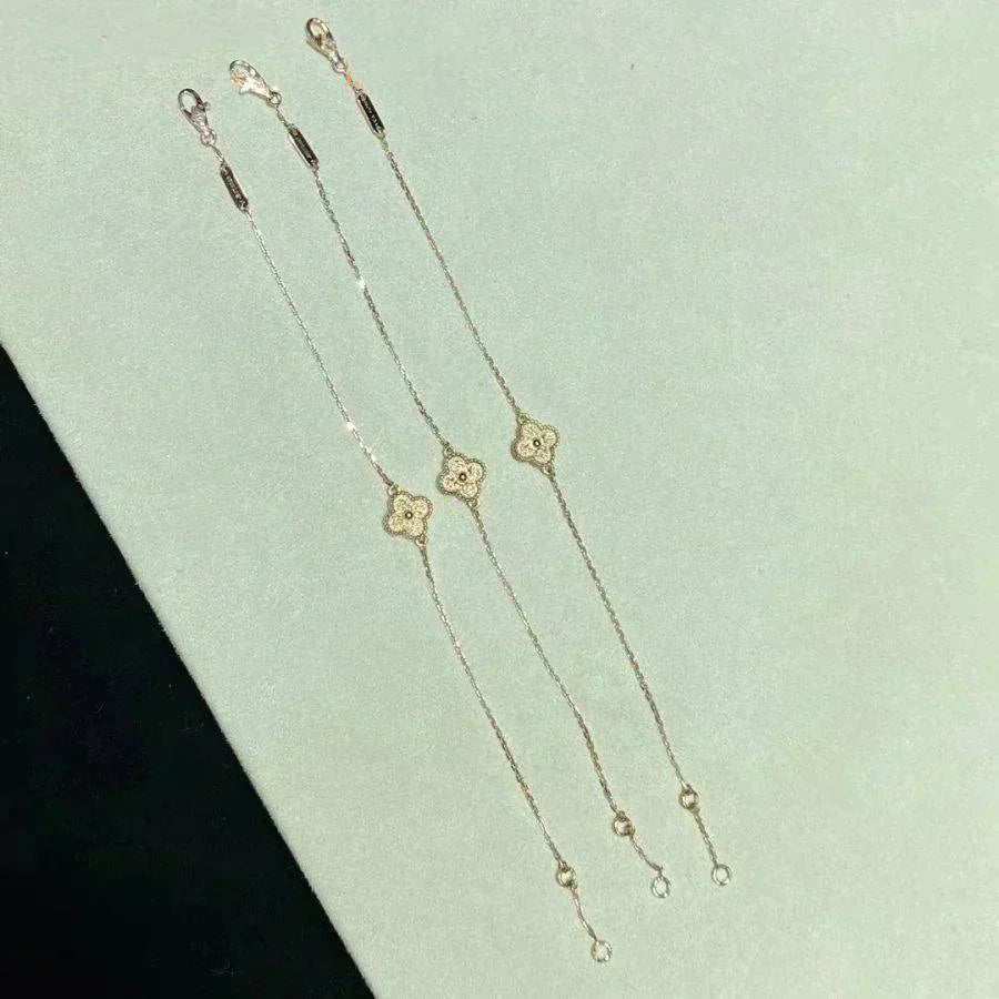 [Shinejoy]CLOVER SINGLE FLOWER BRACELET