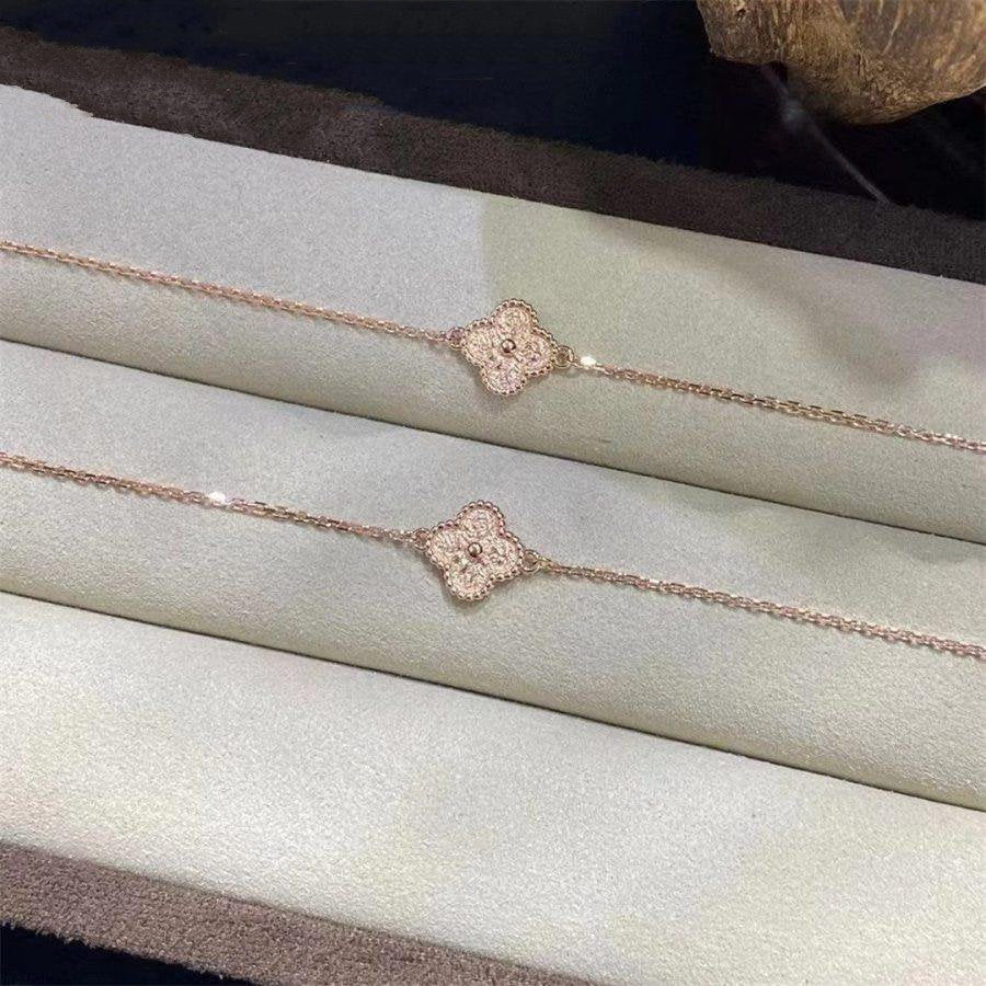 [Shinejoy]CLOVER SINGLE FLOWER BRACELET