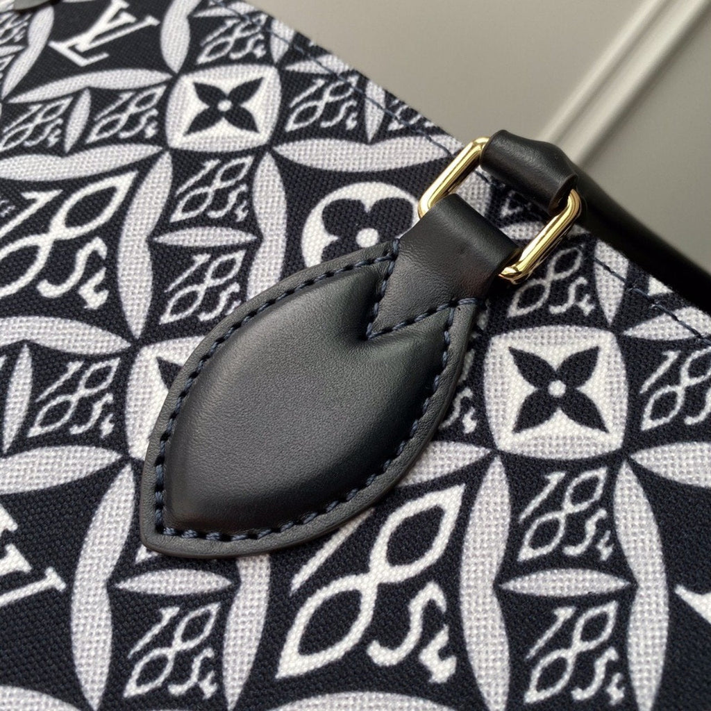 LV SINCE 1854 オンザゴー GM グレー テキスタイル