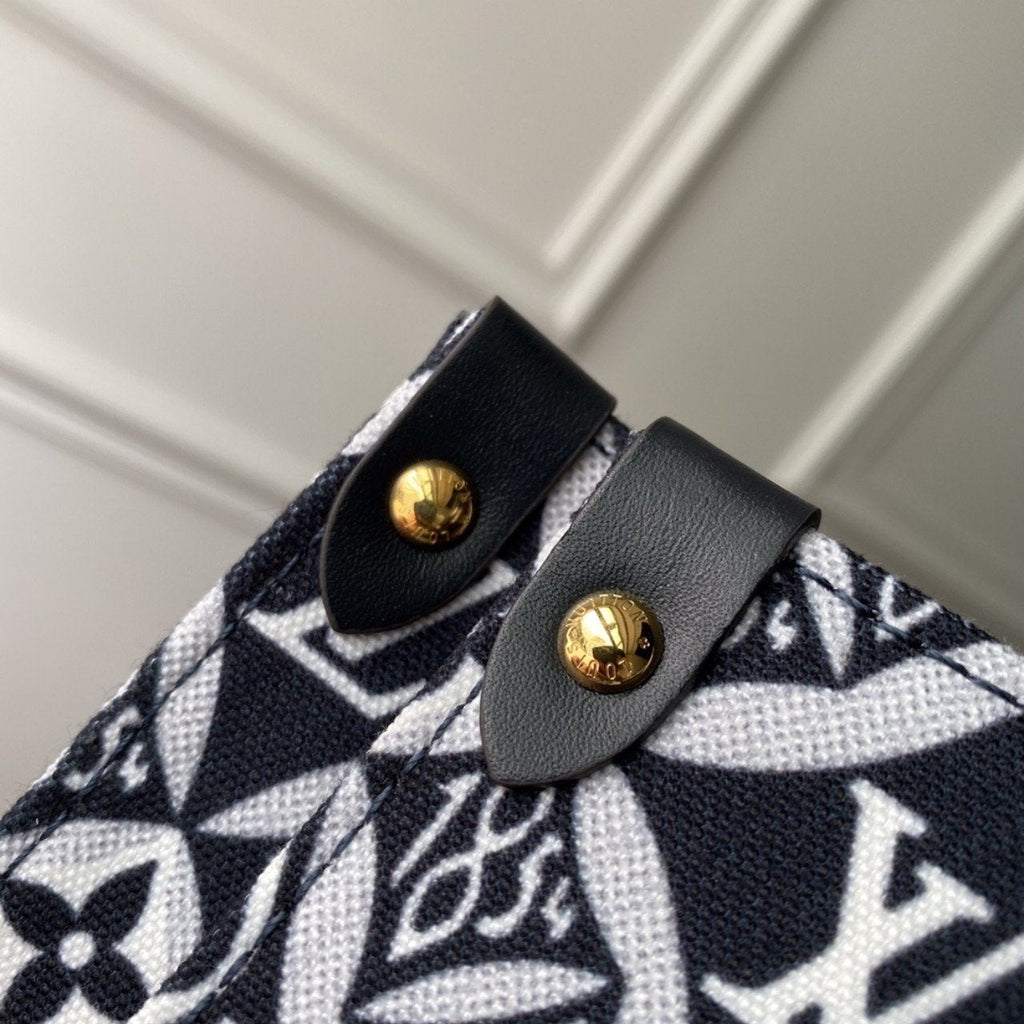 LV SINCE 1854 オンザゴー GM グレー テキスタイル