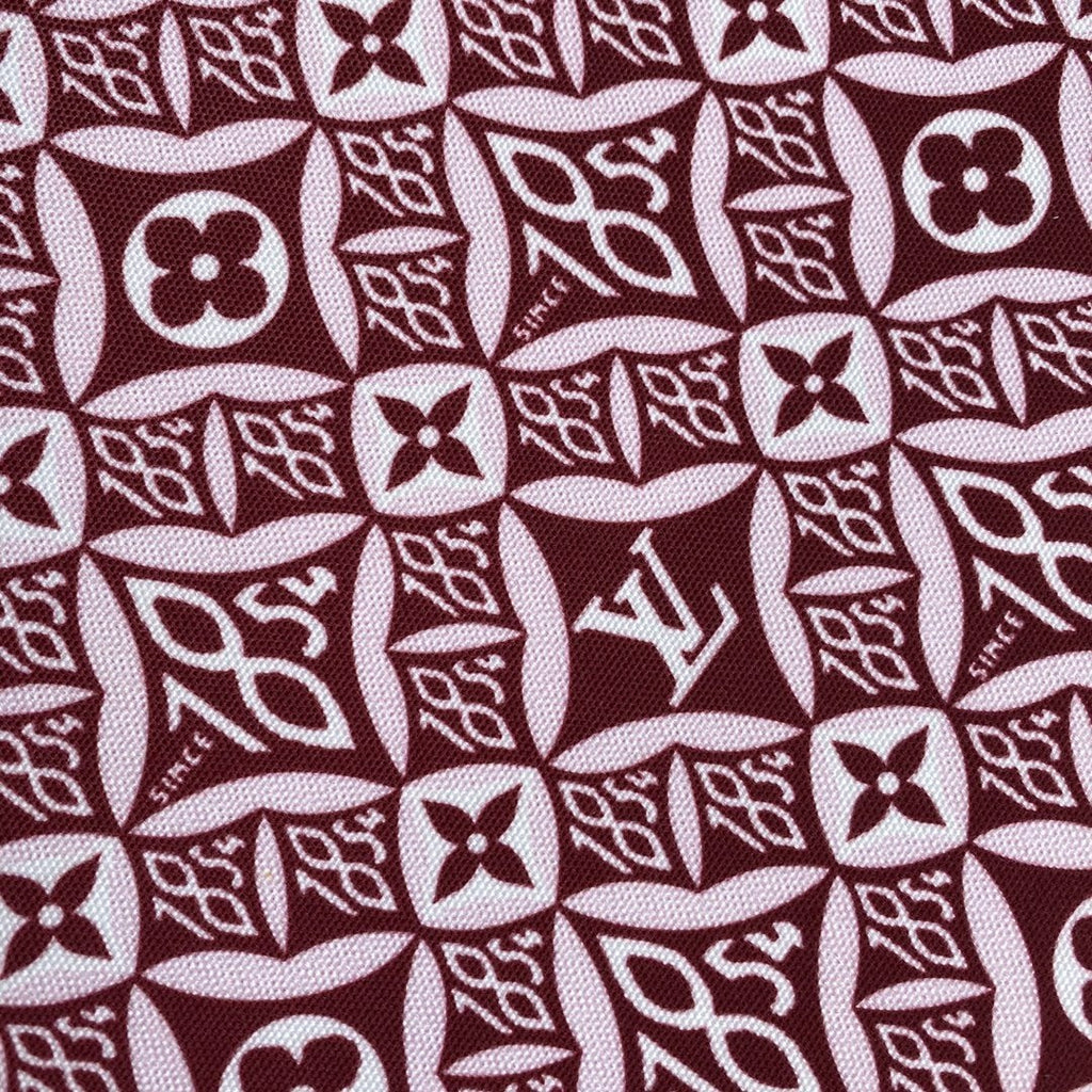 LV DEPUIS 1854 ONTHEGO GM TEXTILE ROUGE BORDEAUX